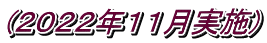 (2022年11月実施)