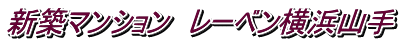 新築マンション レーベン横浜山手