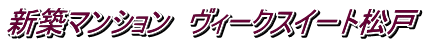 新築マンション ヴィークスイート松戸